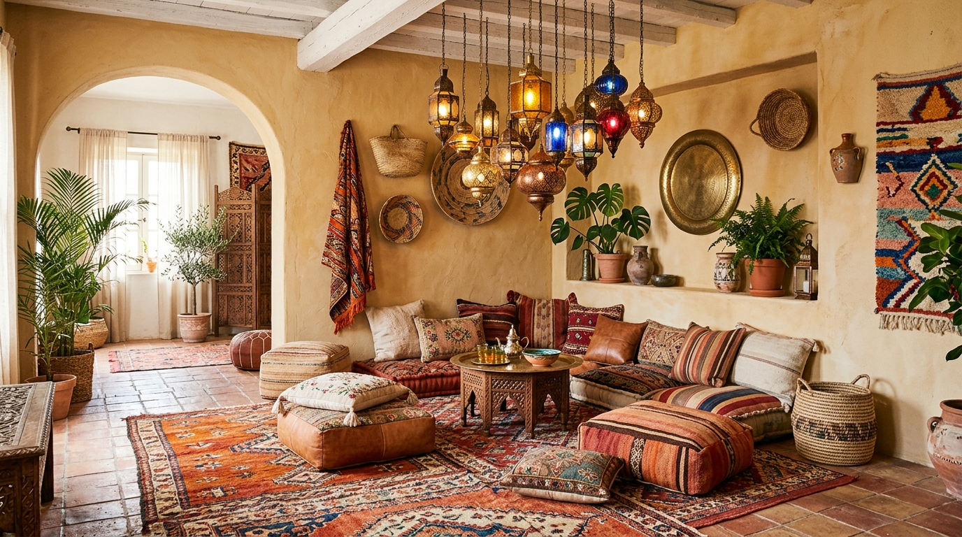 Use lantern lighting for a warm, glowing atmosphere